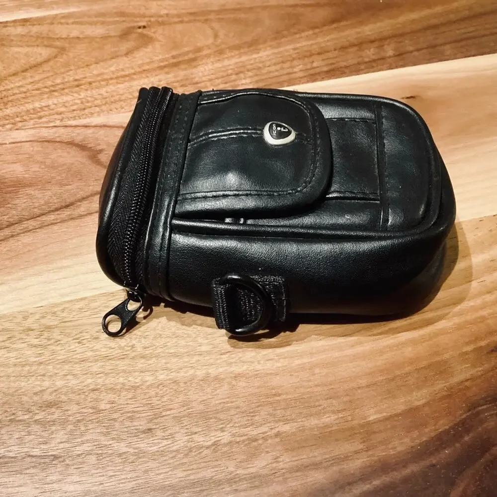 Nikon Icon Black Faux Leather Camera Case